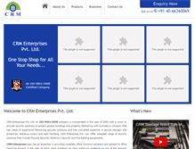 Tablet Screenshot of crmsteelage.com